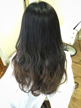 フェリシータ 総持寺店(felicita) グラデーションカラーセミロングウェーブ♪
