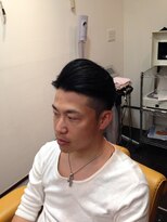 髪や充&nbsp;７：３パートスタイル