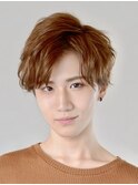 アップバングが大人っぽいクラウドマッシュスタイル