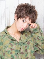 サロンドメルシー (salon de merci)&nbsp;【salon de merci 青葉台】丸みショート くせ毛風 大人ボブ☆