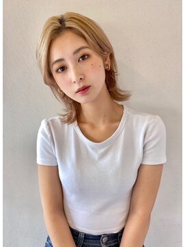 レイラバイアフロート 吉祥寺(Lila by afloat) ストレート×ウルフヘア【アフロート吉祥寺 緒方】