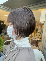 ラヴェストバイフレイスウェル(LOVEST by frace well)&nbsp;ウェイト低めの大人ショートボブ