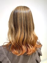 アズール 草加(azule)&nbsp;ハイライト×オレンジグラデーション