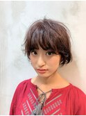 ふんわりショートボブ【SORT森平千穂】