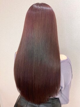 ジーナ 北千住(Zina) 髪質改善＊テラコッタ＊くすみブルー【Zina北千住】