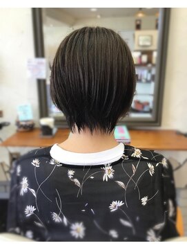 ビーカット(Be cut) ショート×アッシュグレー