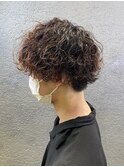 動きしっかり波パーマ100%