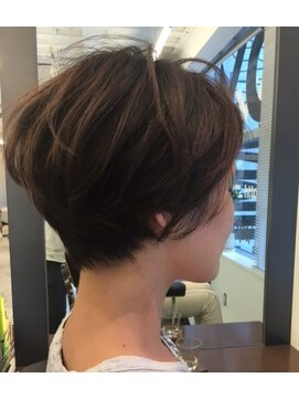 ナタン 自由が丘(NATHAN) プラチナグレージュ×ハイアンドロ×逆グラデーション×髪質改善