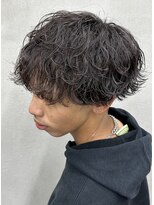 ダズルヘアーエイチ(DAZZLE hair H)&nbsp;ぷりぷり波巻きパーマツイストスパイラルニュアンスシャドウ