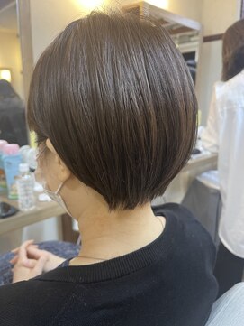 ヘアリゾート粋 ウナム 新宿東口店(enam) ショート/ショートボブ/髪質改善