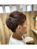 ツーブロック大人ワイルドマッシュショート【カミケンネクスト】