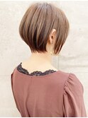 ショートボブ髪型20代30代40代50代前髪あり前髪なし面長丸顔小林