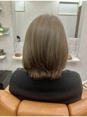 アッシュ系ボブ♪