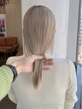 オプスヘアーフェリース(OPS HAIR feliz)の写真/OPSの技術力で＜色落ちしても可愛いカラー＞に！染めたすぐはもちろん、透明感溢れる髪色がずっと続く♪