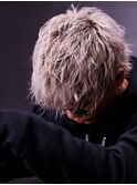 大人男子のブリーチカラー