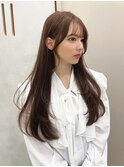 髪質改善*ワンカールレイヤーロング*美髪【Zina宮益坂】