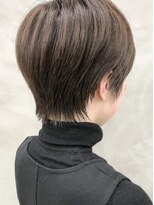 ラーサ(LaHzA) 大人かわいい大人ショートボブ丸みショートカット前髪あり