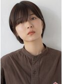 大人かわいいショートボブ