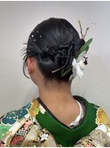 成人式アレンジ【カミケン黒岩店】