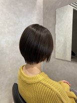 トキ(toki)&nbsp;大人ショートボブ×ダークブラウン