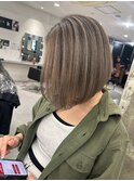 縮毛矯正髪質改善ハイライトレイヤーカット枚方美容室エクステ