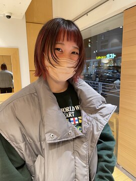 オーガニックエコ 川越(organic+eco) 大人かわいい♪顔まわりレイヤーボブ