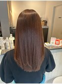 毛先まで潤うナチュラルロング
