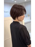 大人可愛い30代40代50代ショート/ショートカット/福岡天神