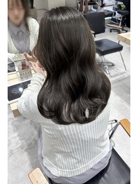 ソヨン 栄店(SOYON) ミディアムレイヤー/オリーブグレージュ/質感再整トリートメント