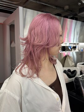 レコ 渋谷(LECO) クールピンクハイトーンカラー