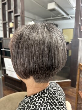 ウィズヘア パティオ店(WITH-HAIR) 前下がりボブ