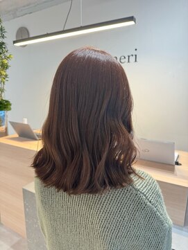 カエラ(kaela) 【kaela satomi】ブリーチ無しピンクベージュ