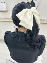 ヘアセットサロン サロンエイミー(salon aemii)&nbsp;あみかちゅサイドテール