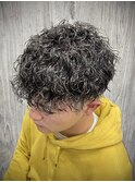 メンズカット/パーマ/ニュアンス/フェザー/フェード/20代/30代