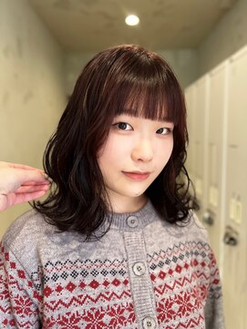 カノエ 下関熊野店(canoe) レッドブラウン/髪質改善縮毛矯正/髪質改善/韓国風/レイヤー
