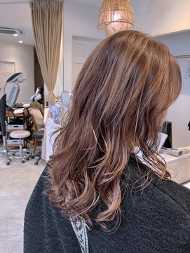 カムバイネオリーブ 溝の口店(Cam by neolive) ハイライトカラー ベージュ