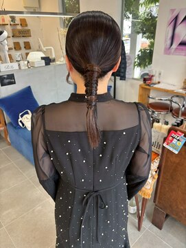 O こだわり技ありアレンジ バースデーブライダルお呼ばれ20代30代