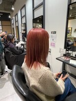 ニール(Neale.)&nbsp;小顔ピンクオレンジ12.28