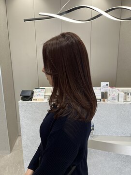 ルクス(Luxs) 【大人うる艶髪】深みバーガンディ