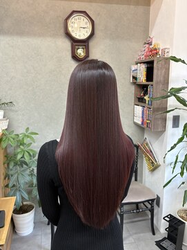 ブリッツ(BLITZ) 髪質改善ストレート×ワンカラー×レイヤーカット