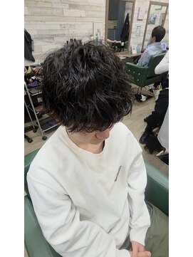 アンサ 阪急桂店(ANSA) 波巻きパーマ/ツイストスパイラルパーマ/ナチュラルマッシュ