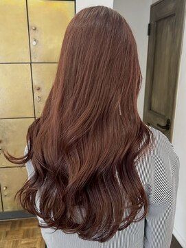 ヘアーアイスカルテット(HAIR ICI QUARTET) 春カラー◎ブリーチ無し暖色カラー/ピンクオレンジ
