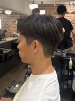 リリーコナー 武蔵小杉(LilyConnor) MEN’S HAIR/サーフカール/刈り上げセンターパート/武蔵小杉