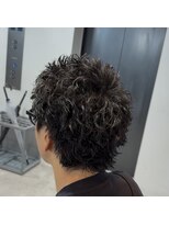 ブラック 渋谷(BLUCK)&nbsp;スパイキーパーマウルフ