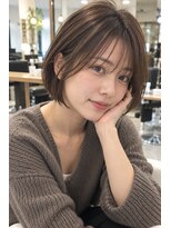 FRAMES 南浦和店【11月6日OPEN（予定）】&nbsp;ショートボブ髪型20代30代40代前髪あり前髪なし面長丸顔南浦和