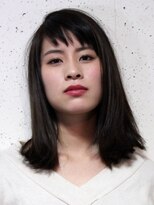 グラス ヘアー(glass.hair) ワイドバング ブラント ロブ