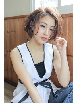 ヘアー フルール(Hair fleur) 大人ニュアンスbob