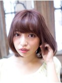 ナチュラルショートボブ