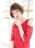 ツヤ髪ショートボブ