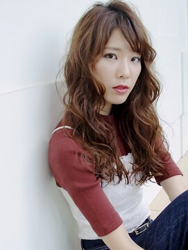 エムスラッシュ アヴェダ 自由が丘(M.SLASH AVEDA) 【M.SLASH】甘辛ウェーブ